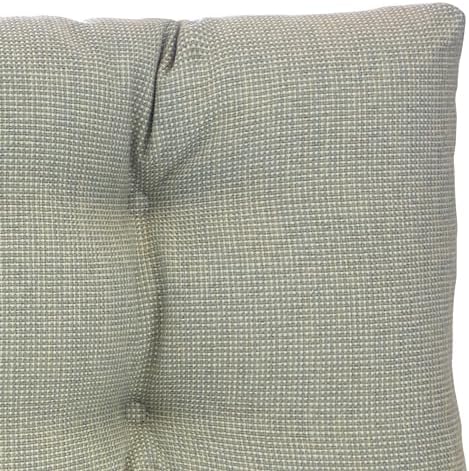 Klear Vu The Gripper Non-Slip Tufted Bench Cushion for Indoor Furniture, Assembled in USA, Entryway Storage, Bay Window, Corner Nook or Piano Seat, 33 Inches, Solid Spa - Image 4