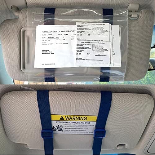 Car Registration and Insurance Holder Visor by StuartPromotionalProducts