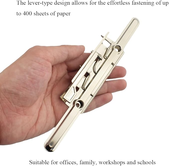 HAHIYO 8 Inch Silver Metal Clipboard Clips - Image 6