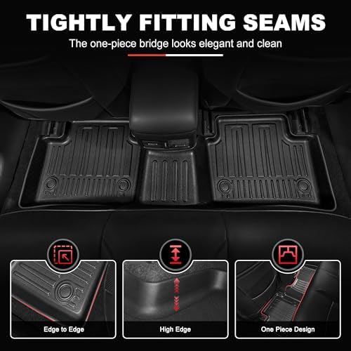 Custom Fit Floor Mats and Cargo Mat for Lexus ES 2019-2024 (ES350/ES300h) & 2025 ES300h - All Weather Protection - Image 4