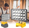 T-SUN 75W LED Work Light Compatible with Dewalt 20V Max Battery by T-SUN