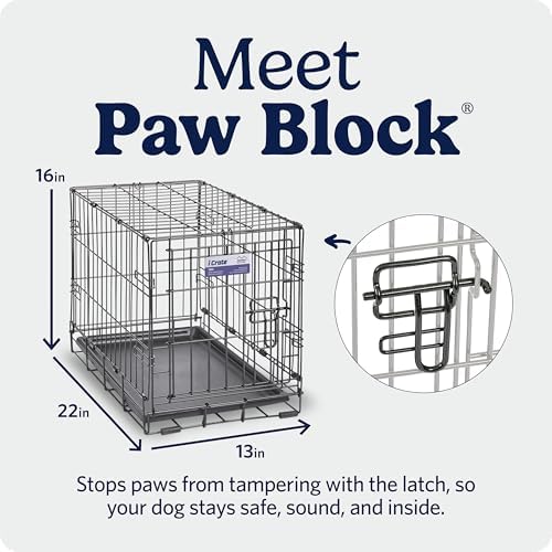 Midwest 22-Inch Single Door iCrate, for Extra-Small Breeds, Up to 15 lbs - Image 4