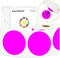 3 X 3 Inch Round Thermal Labels Circle Color Coding Labels Printable Waterproof by Palaibeiqi
