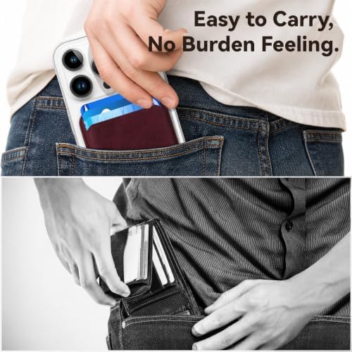 Magnetic Wallet Cell Phone Card Holder for Phone Case with Mag-Safe - Image 6