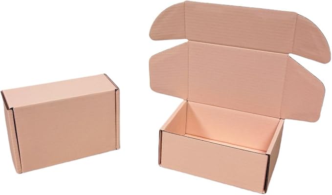 50 Pcs 4.3 x 3.1 x 2 inches Mini Size Corrugated Cardboard Gift Boxes - Image 6