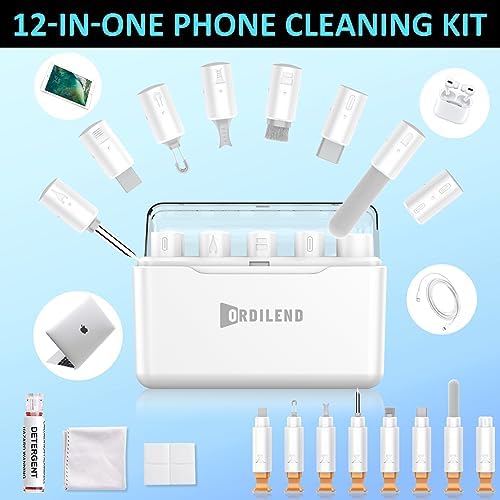 iPhone Cleaning Kit for Charging Port, Cleaner Kit for AirPod Phone, White - Image 2