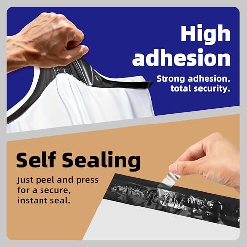 500pcs Poly Mailers 10x13 for Ecommerce Shipping,Online Retail - Image 3