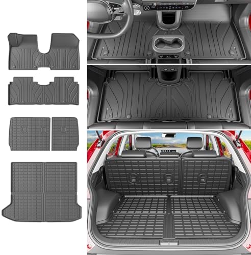 powoq Floor Mats Cargo Mat Compatible with 2022-2024 Ioniq 5 by powoq
