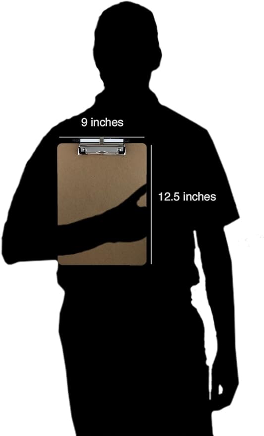 Pen Holder Clipboard, Letter Size, Low Profile Clip - Image 6