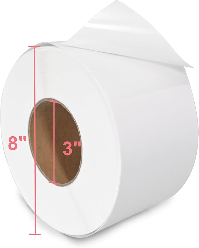 L LIKED 4000 Thermal Labels 4" x 6" Perforated Industrial Thermal Shipping - Image 4
