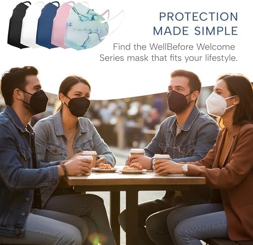 Well Before Welcome Series KN95 Face Mask, Regular, Pack of 50 - Image 7