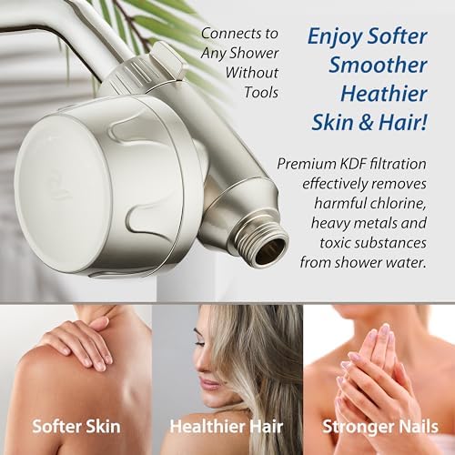 AquaCare Universal Premium American KDF Shower Filter w/Hygienic Cartridge - Image 5
