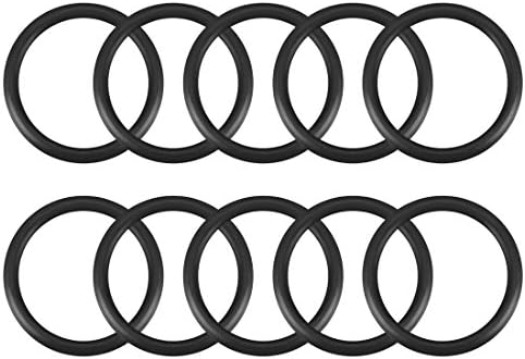 uxcell Nitrile Rubber O-Rings 16.1mm OD 12.5mm ID 1.8mm Width, Metric Sealing Gasket, Pack of 10 by uxcell