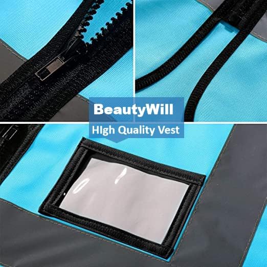 BeautyWill Custom Logo Safety Vest Class2 High Visibility Reflective Vest - Image 4
