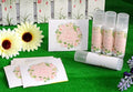 Homemade Skincare Products Adhesive Labels Stickers for Lip Balm Handcream Candle Container Tubes 20pcs (Lip Balm - Pink Rose) by ZZYBIA