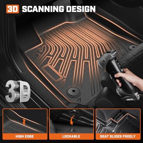 Floor mats for 2010-2014 Ford F-150 SuperCrew/Crew Cab with Bucket Seat - Image 4