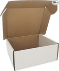 50 Pack 7x6x3'' Small Shipping Boxes, Corrugated Cardboard Mailers by CH-BOX
