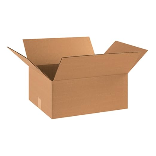 AVIDITI 18 x 14 x 8 Corrugated Cardboard Boxes, Medium 18"L x 14"W x 8"H by BOXUSA