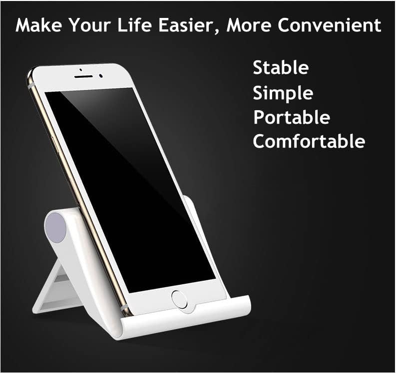 4 Pack Adjustable Desktop Cell Phone Stand for Phones & Tablets - Image 3