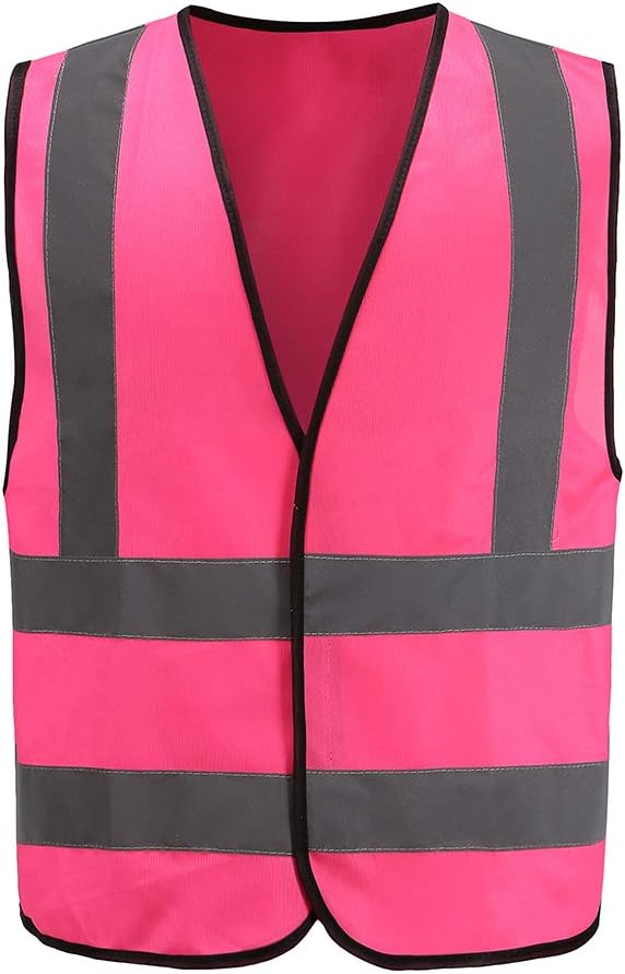 AYKRM 12 colour High visibility viz vest hi vis viz reflective work - Image 2