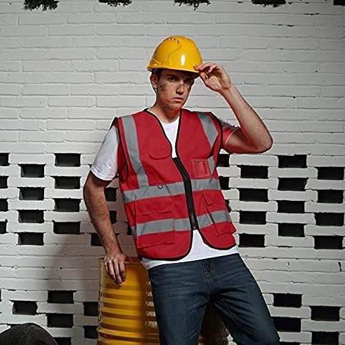 BeautyWill 10/20 Pack Custom Logo Safety Vest, Bulk High Visibility Class 2 - Image 5