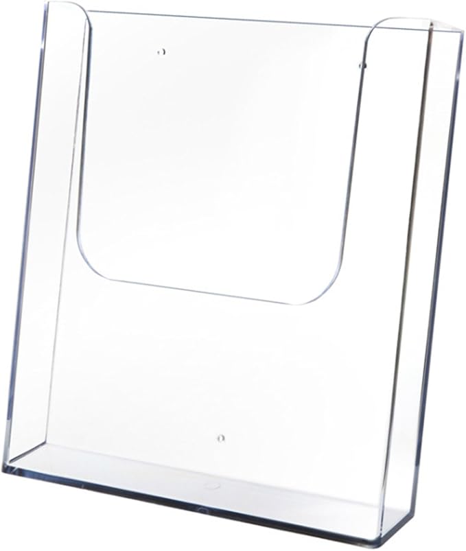 Clear Wall Mount File Display Rack Space Saving Acrylic Document Organizerss - Image 8