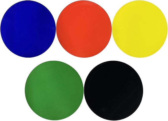 3.35inch Colored Moving Large Round Labels-30PCS Circle Labels Dots Stickers by ZLY