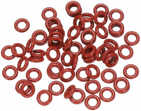 100pcs Silicone O-Ring 7.35x3.75x1.8mm Metric Sealing Gasket by Unknown