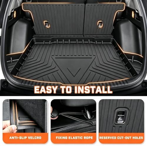 Mixsuper Floor Mat & Cargo Liner for Honda CRV 2017-2022(Not for Hybrid) - Image 4