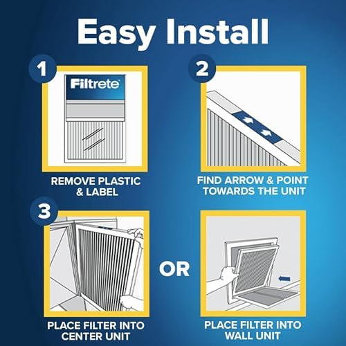 Filtrete 18x22x1 Air Filter, MERV 8, MPR 700, 4 HVAC Filters - Image 3