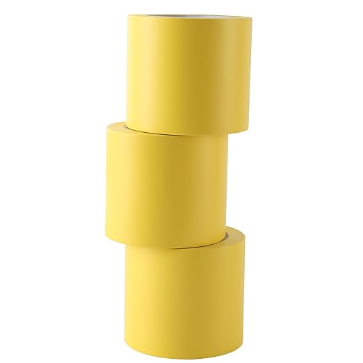 Lichamp 3 Rolls Vinyl Tape, Premium Safety Marking and Traffic Floor Marking by Lichamp