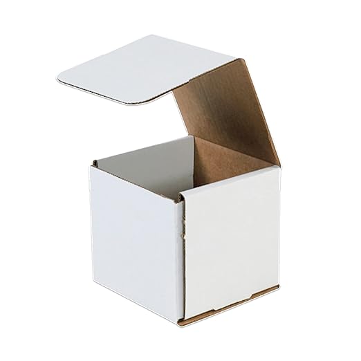 AVIDITI 5x5x5 Shipping Boxes Small Heavy Duty Corrugated Cardboard Boxes by BOXUSA