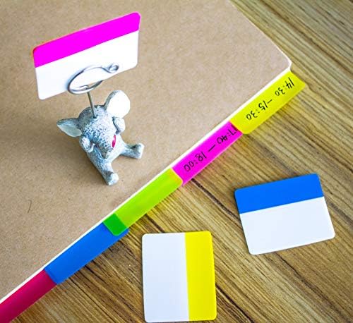 500 Pieces Tabs 2 Inch Sticky Index Tabs, Writable and Repositionable - Image 4