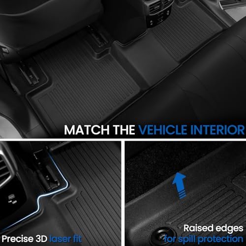Floor Mats for Lexus RX350/RX350h/RX500h 2023-2026, w/Cargo Mat - Image 3