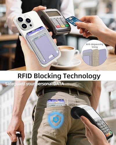 Upgraded for Magsafe Wallet, 7 Card Holder, RFID Blocking, Strongest Magnet - Image 5