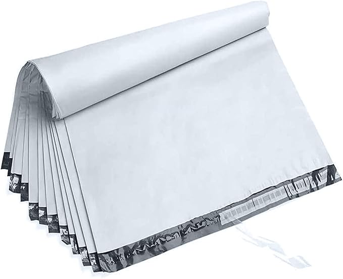 OausTect 14.5" x 19" Large White Poly Mailers by OausTectDirect