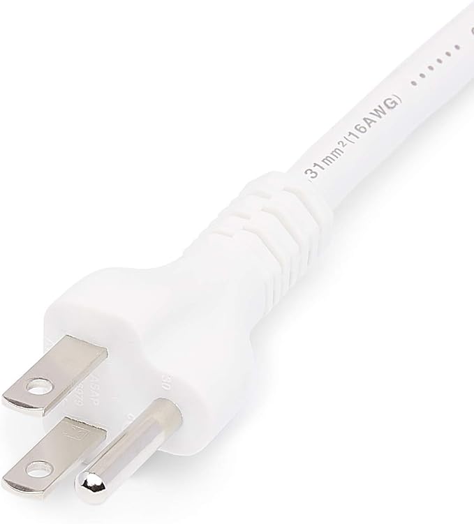 Amazon Basics Extension Cord, 10 Ft, 3 Prong Outlet Extender, Indoor Extension - Image 4