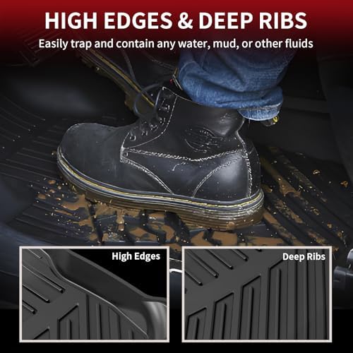 LASFIT Floor Mats for Toyota RAV4 2013-2018 Gas (Not Fit Hybrid) - Image 3