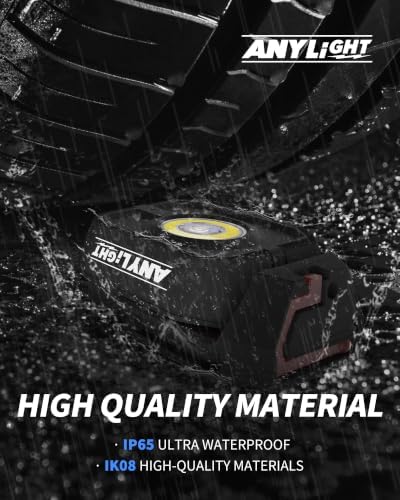 Led Work Light with 4 Modes, 1200LM Portable COB Magnetic Light - Image 6