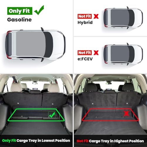LASFIT Cargo Mat in Lower Position for Honda CR-V 2023-2026(Only Gasoline) - Image 2