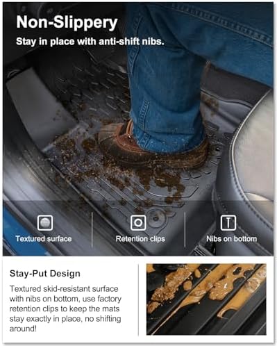 Kiwi Master Floor Mats & Cargo Mat for 2017-2026 Jeep Compass - Image 6