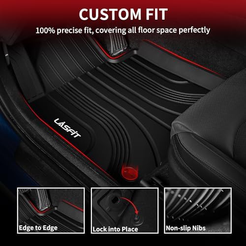 LASFIT Floor Mats for Hyundai Sonata 2020-2026 / Kia K5 2021-2025 - Image 2