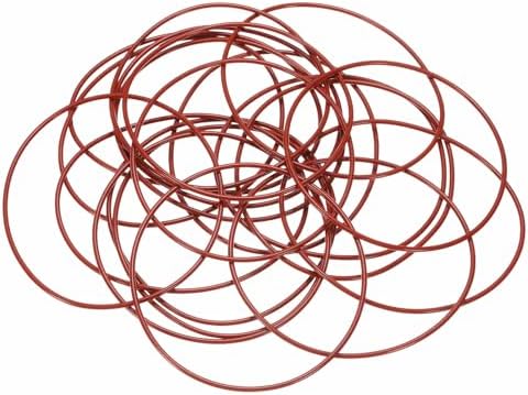 20pcs Silicone O-Ring 76.6x73x1.8mm Metric Sealing Gasket by Unknown