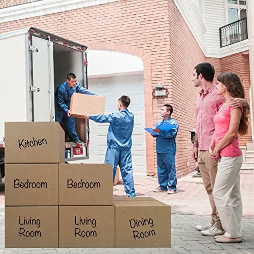 Large Moving Boxes 20'' x 20'' x 15'' (Pack of 6), Corrugated Cardboard Boxes for Packing, Shipping & Moving - Image 7