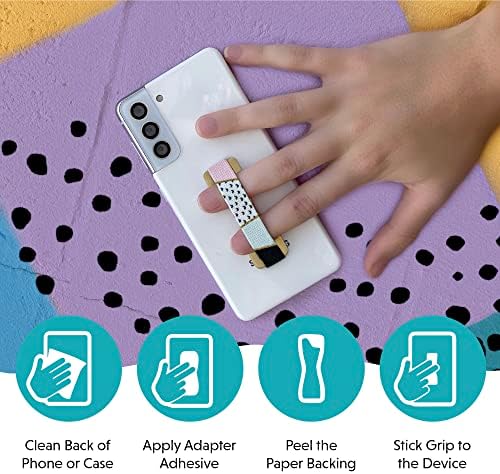 LOVEHANDLE Original Universal Phone Grip - Solid Black - Image 5