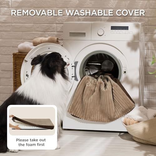 Bedsure ComfyFleece Small Dog Bed with Washable Cover, 23x17 Cat Puppy Bed - Image 5