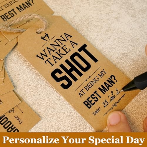 Groomsmen Proposal Gift, 8 Will You Be My Groomsman Cards, 2 Best Man Card - Image 6