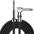 New Bee Guitar Cable 15ft Electric Instrument Cable Bass AMP Cord 1/4 Right to Straight for Electric Guitar, Bass Guitar, Electric Mandolin, Pro Audio by NewBee