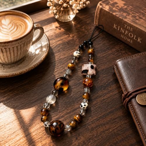 Beaded Camera Wrist Strap Cute Digital Camera Charm Lanyard Phone Charms Strap Beaded Camera Chain for Phone - Image 5
