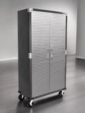 Heavy Duty Storage Solid Stainless Steel Cabinet by Unknown